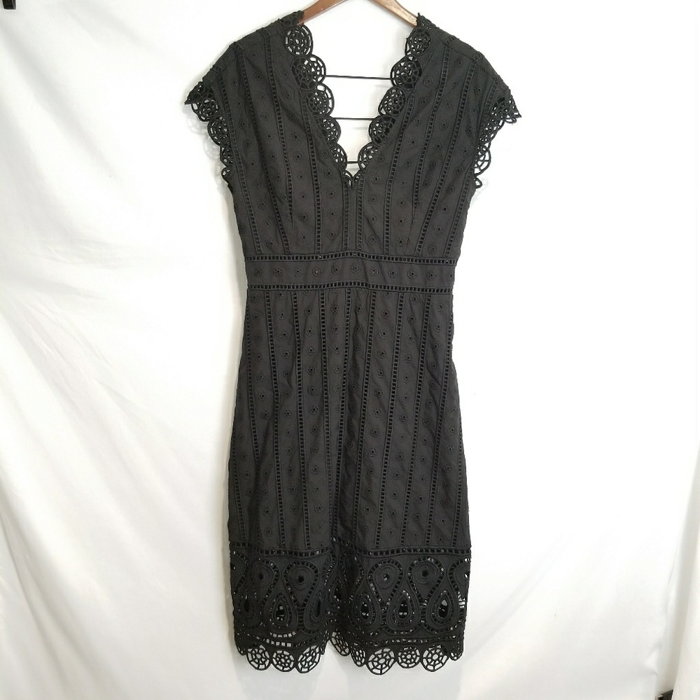 Opening Ceremony Black eyelet lace Dress - Picture 4 of 5